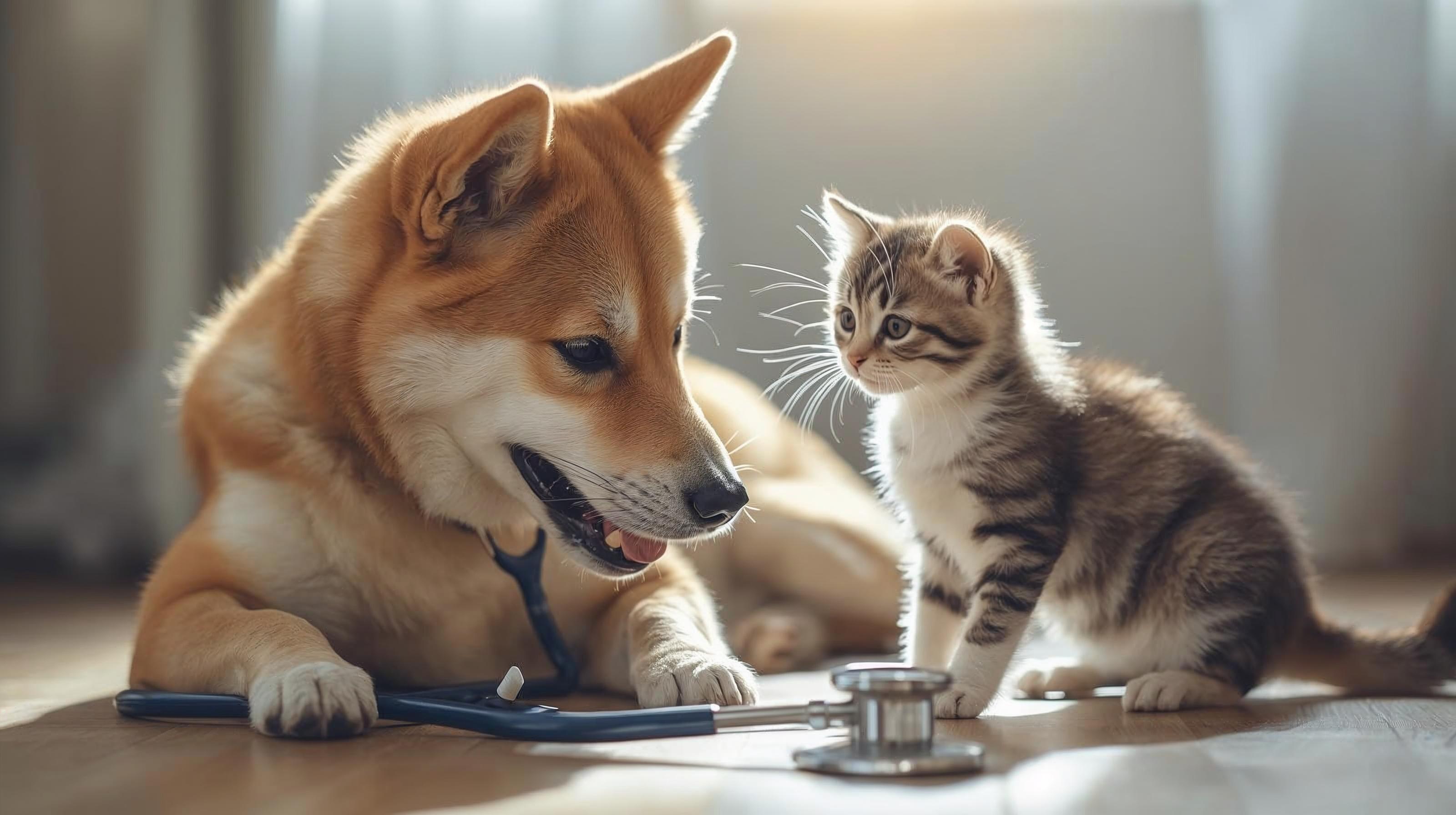 Stock photo of a dog